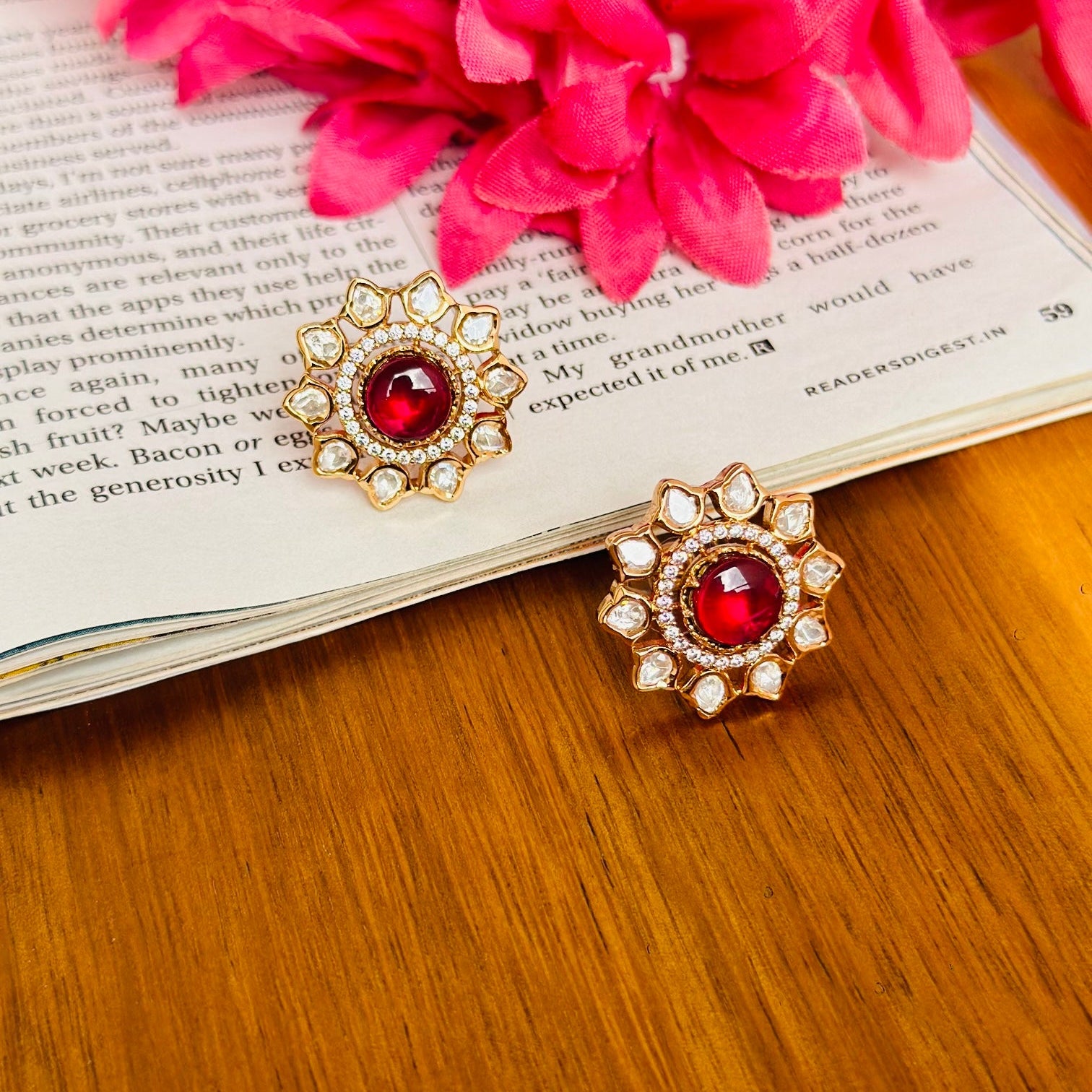 Kundan Earrings